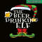 BEER28102374-The Beer Drinking Elf PNG Christmas Beer PNG Drunk Christmas PNG.png