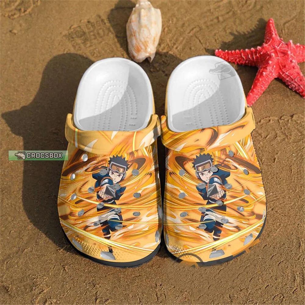 Uchiha Obito Naruto Anime Crocs Naruto Gifts For Boy - CrocsBox.jpg