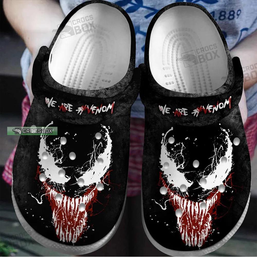 We Are Venom Black Crocs Adults - CrocsBox.jpg