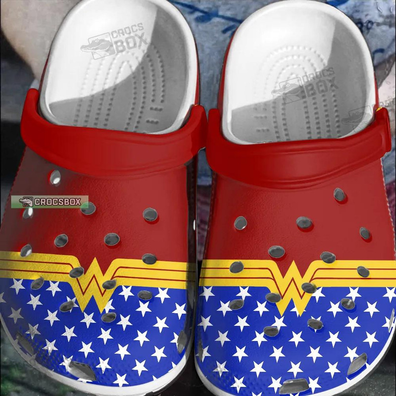 Wonder Woman Themed Crocs - CrocsBox.jpg