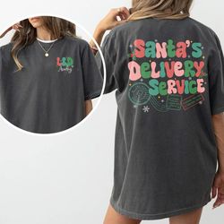 santa's favorite delivery service shirt, labor and delivery nurse christmas shirt, christmas ld nurse gift, nicu ob