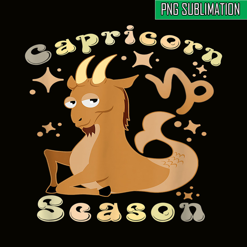 CPB28102337-Capricorn Season PNG Zodiac Sign PNG Horoscope Cartoon PNG.png