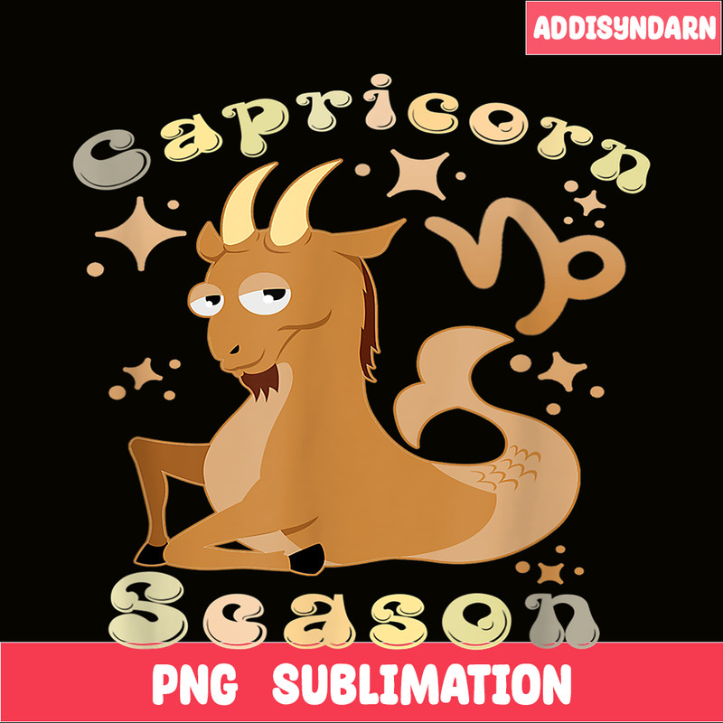 CPB28102337-Capricorn Season PNG Zodiac Sign PNG Horoscope Cartoon PNG.png