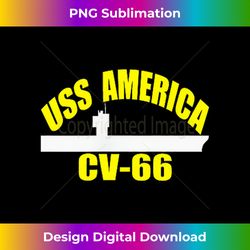 USS America CV-66 Aircraft Carrier Veteran Day Front&Back - Artisanal Sublimation PNG File - Reimagine Your Sublimation Pieces