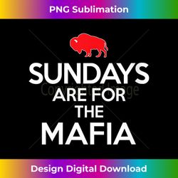 Womens SUNDAYS ARE FOR THE MAFIA V-Neck - Timeless PNG Sublimation Download - Pioneer New Aesthetic Frontiers