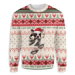 french bulldog unisex ugly christmas sweater for men women