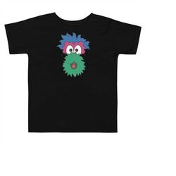 philadelphia pennsylvania baseball phanatic mascot philly baseball fan  toddler short sleeve tee