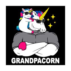 unicorn toddler with grandpa, trending svg, grandpacorn svg, grandpacorn muscle, grandpa svg, unicorn grandpa svg, unico