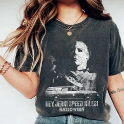michael myers horror shirt, horror movie, michael myers 90s, horror character, vintage halloween, 13th of june, myers th