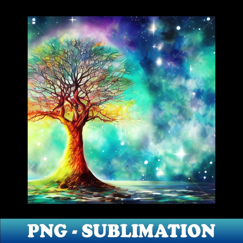 Magical Tree - PNG Transparent Sublimation Design - Capture | Inspire ...