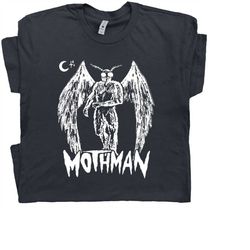 mothman t shirt cool cryptid shirts for men women ladies guys weird strange unusual graphic shirts mothman tshirts crypt