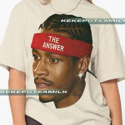 limited allen iverson the answer vintage t-shirt, gift for women and man unisex t-shirt kk32.jpg