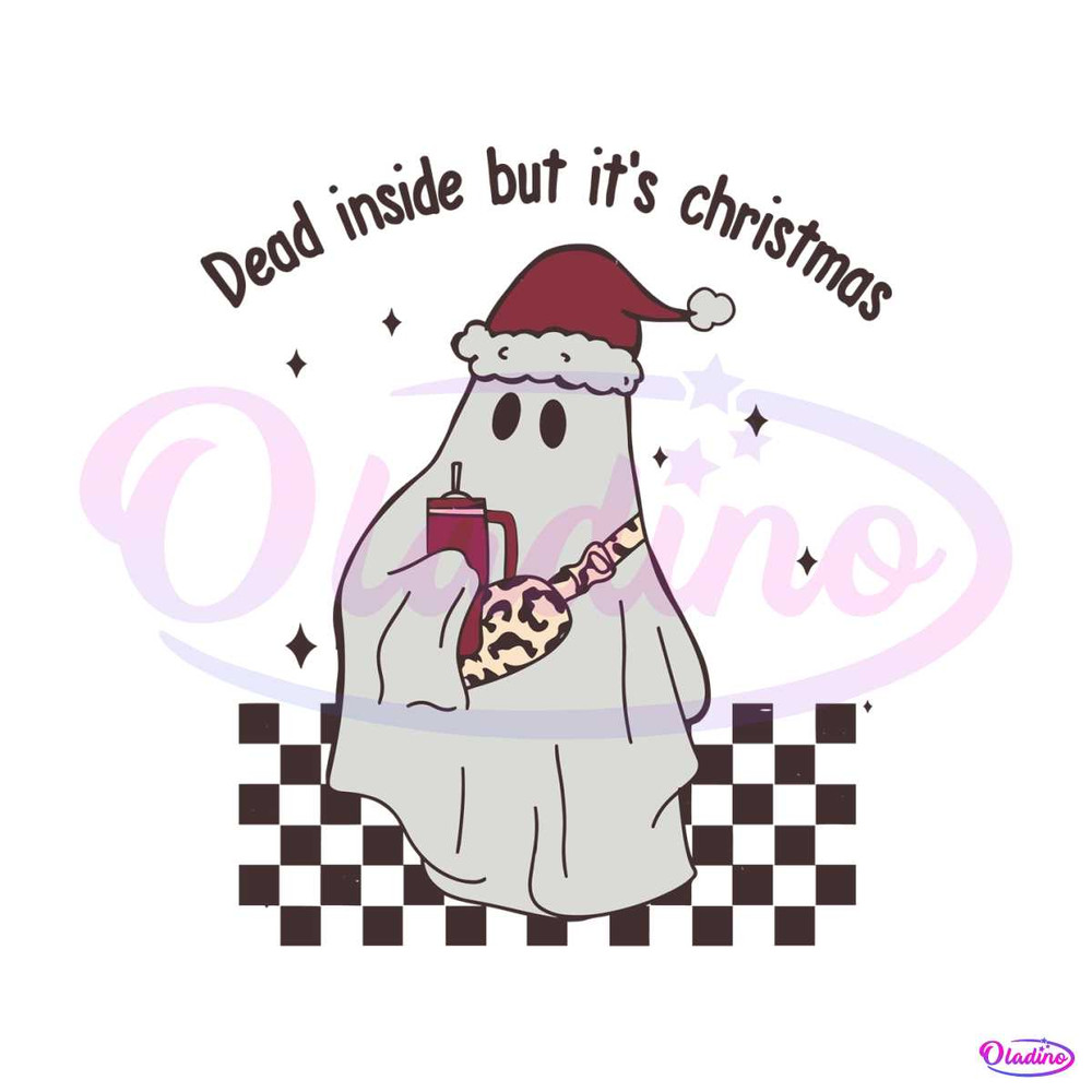 Boojee Dead Inside But Its Christmas SVG Cutting Digital File 2111.jpg