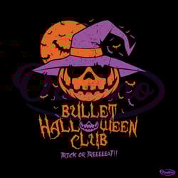 bullet club bad moon trick or treat svg cutting digital file 2111
