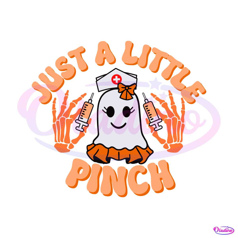 Funny Just A Little Pinch Skeleton Hand SVG Digital Cricut File 2111.jpg