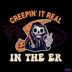 horror ghost creepin it real in the er svg download file 2111
