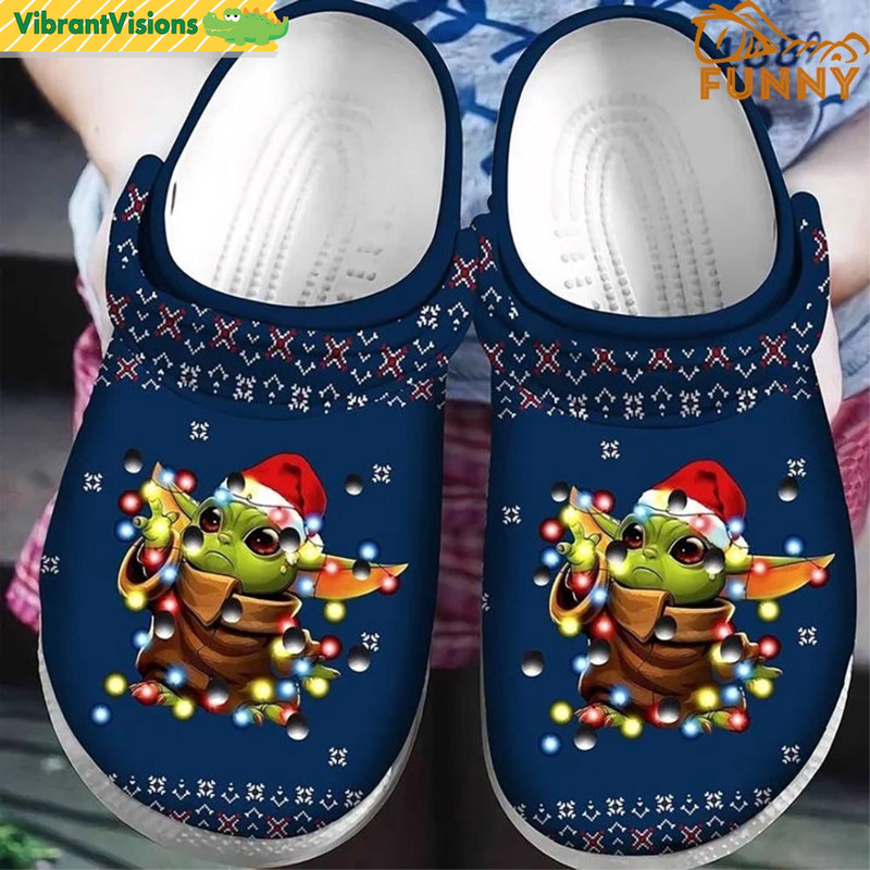 Baby Yoda Christmas Crocs Clog Shoes - Discover Comfort And Style Clog Shoes With Funny Crocs.jpg