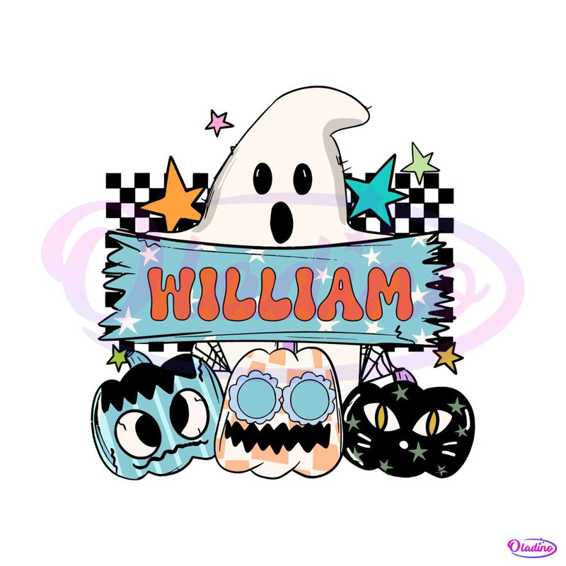 Personalized Retro Halloween Boo Pumpkin SVG Download 2111.jpg