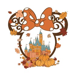 vintage mouse cartoon fall svg magic kingdom svg file