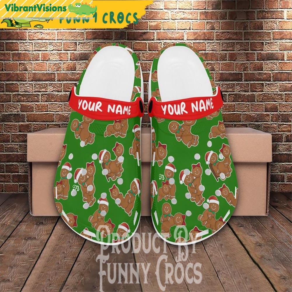 Custom Christmas Naughty Gingerbread Crocs Shoes - Discover Comfort And Style Clog Shoes With Funny Crocs.jpg