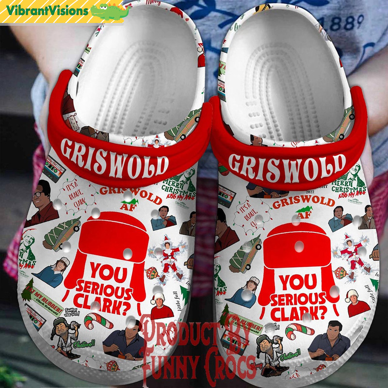 Griswold You Serious Clark Merry Christmas Crocs Shoes - Discover Comfort And Style Clog Shoes With Funny Crocs.jpg