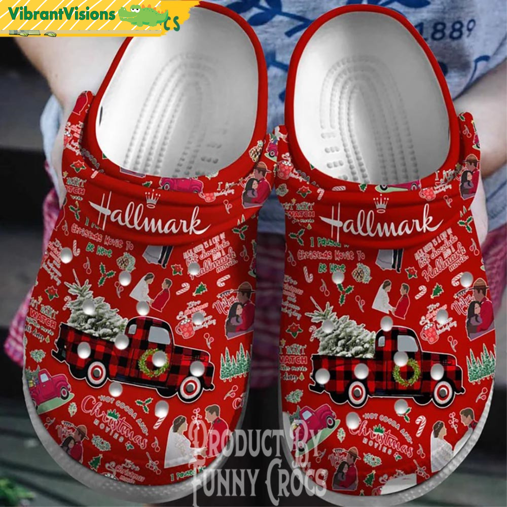 Hallmark Movies Christmas Crocs Clogs - Discover Comfort And Style Clog Shoes With Funny Crocs.jpg