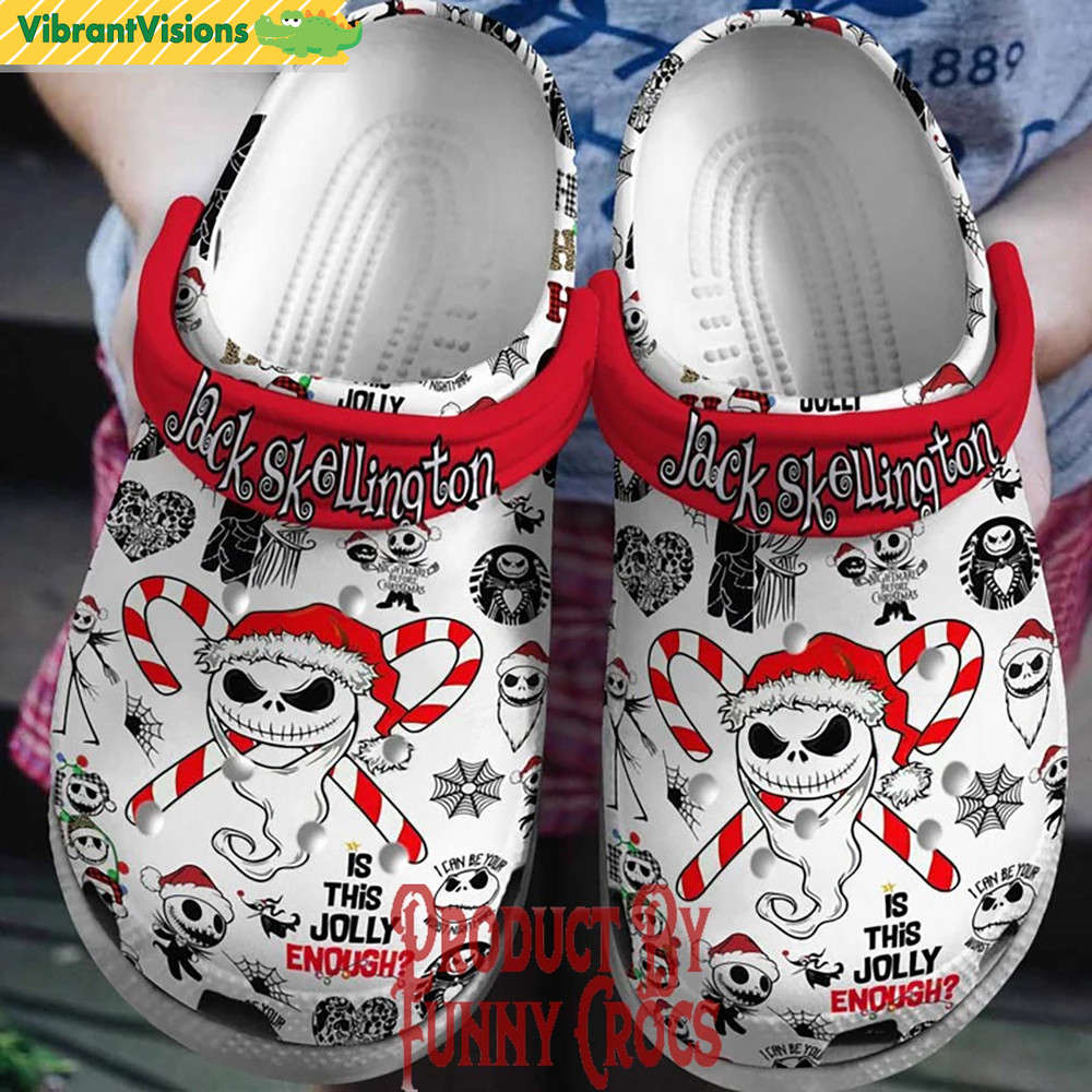 Jack Skellington Is This Jolly Enough Christmas Crocs - Discover Comfort And Style Clog Shoes With Funny Crocs.jpg