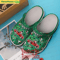 Merry Christmas Snoopy Green Crocs Clogs - Discover Comfort And Style Clog Shoes With Funny Crocs.jpg