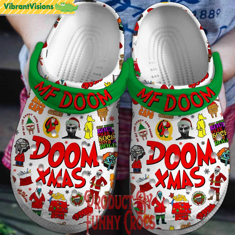 MF Doom Xmas Crocs Shoes - Discover Comfort And Style Clog Shoes With Funny Crocs.jpg