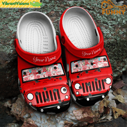 personalized christmas pigs ride jeep crocs - discover comfort and style clog shoes with funny crocs