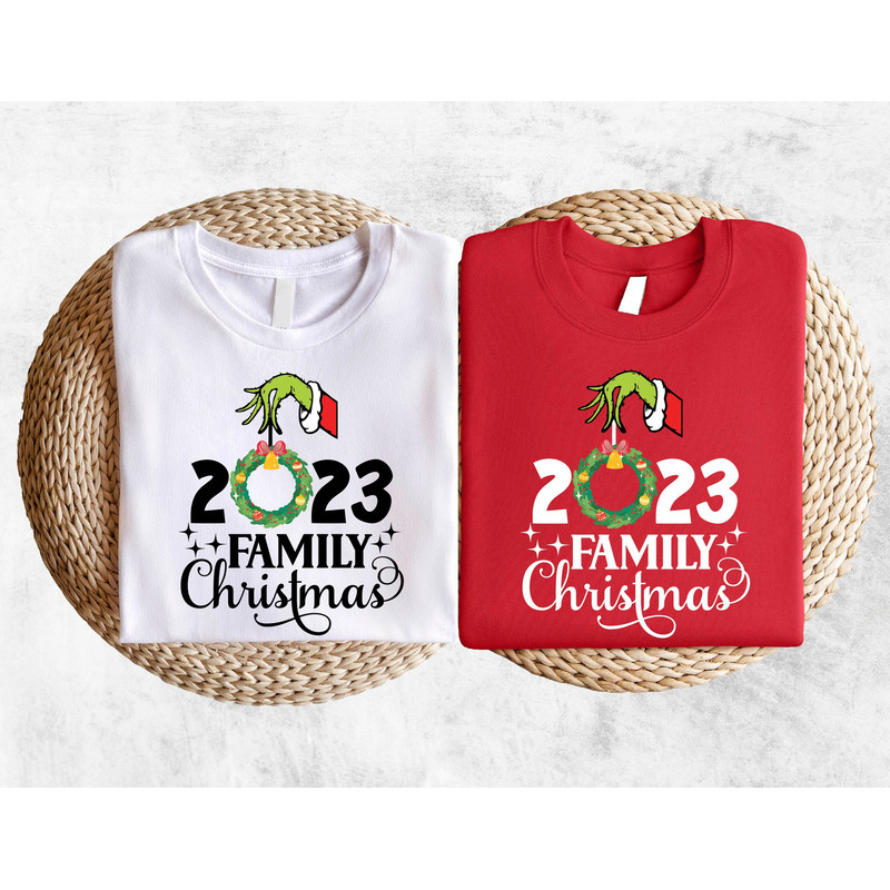 2023 Family Christmas Shirt, Family Xmas Party Sweatshirt, Christmas Celebration Tee, Family Christmas Squad Hoodie, It's Christmas Time Tee.jpg