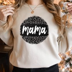 mama sweatshirt , mama est sweatshirt , mothers day gift, cool mom, first mothers day gift, personalized gift, mom life