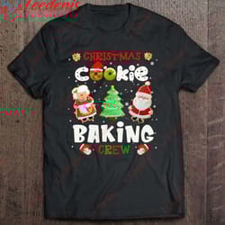 cookie baking crew christmas family kid gingerbread shirt, christmas family sweaters wear love, share beauty