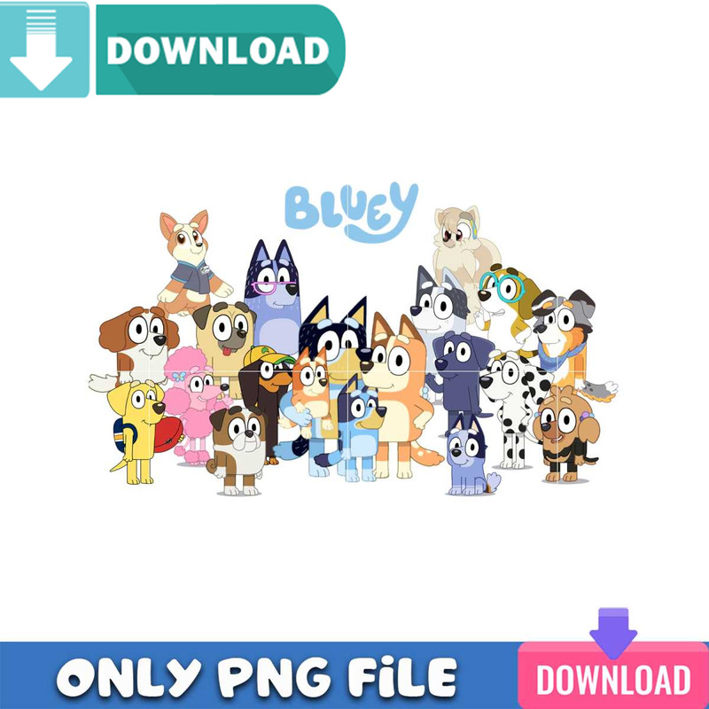 All Bluey Characters Png Best Files Sublimation Design.jpg