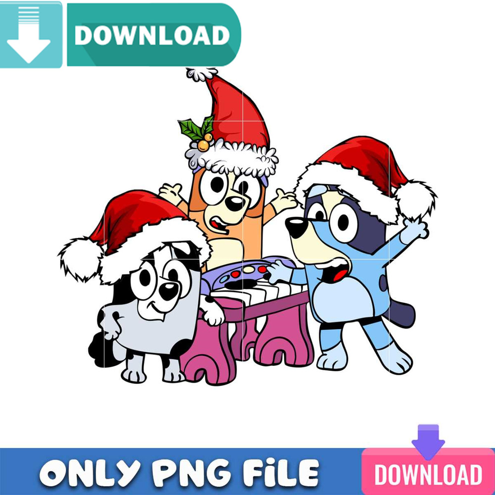 Bluey And Friends PNG Perfect Sublimation Design Download.jpg