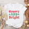 Groovy And Bright Shirt, Kids Adults Christmas T-Shirts, Retro Christmas Tee, Christmas Holiday Outfits, Cute Kids Christmas Clothing, Xmas.jpg