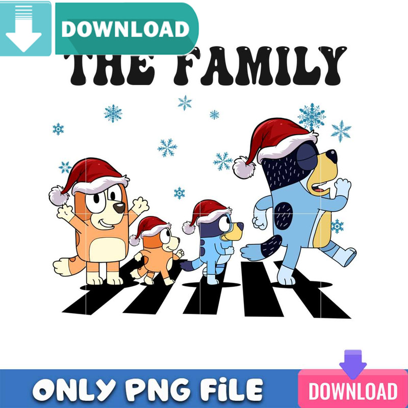 Bluey The Family PNG Perfect Sublimation Design Download.jpg