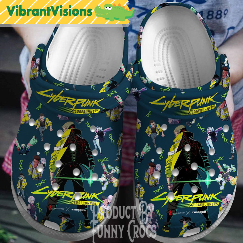 Anime Cyberpunk Edgerunners Crocs Shoes - Discover Comfort And Style Clog Shoes With Funny Crocs.jpg