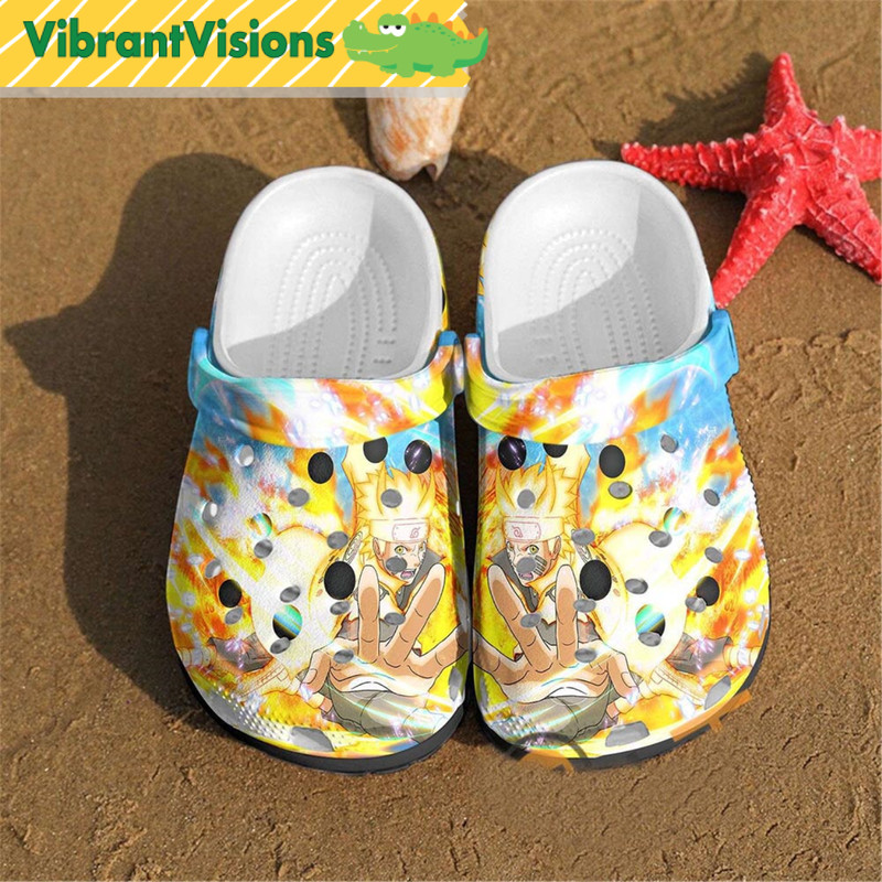 Anime Sage of Six Paths Naruto Crocs - Discover Comfort And Style Clog Shoes With Funny Crocs.jpg