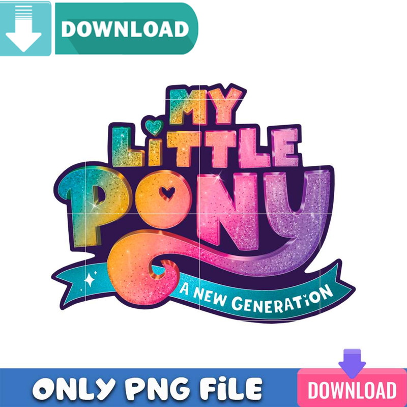My Little Pony PNG Perfect Sublimation Design Download.jpg