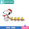 Snoopy And Four Woodstocks Christmas SVG Best Files For Cricut.jpg
