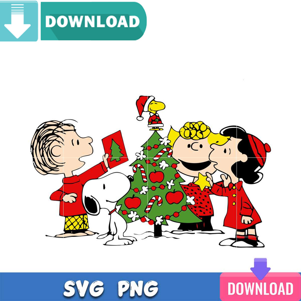 Snoopy Friend Christmas SVG Best Files For Cricut Design.jpg