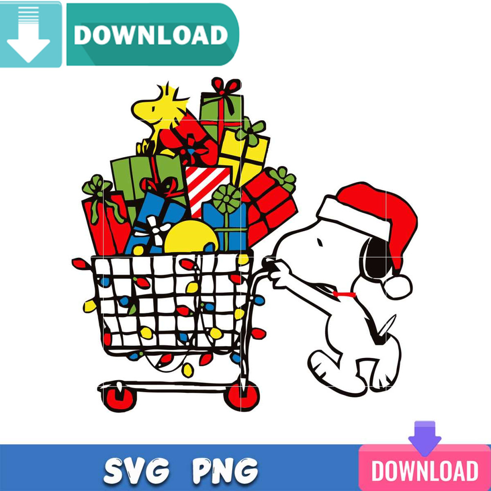 Snoopy Gift Christmas SVG Best Files For Cricut Design.jpg