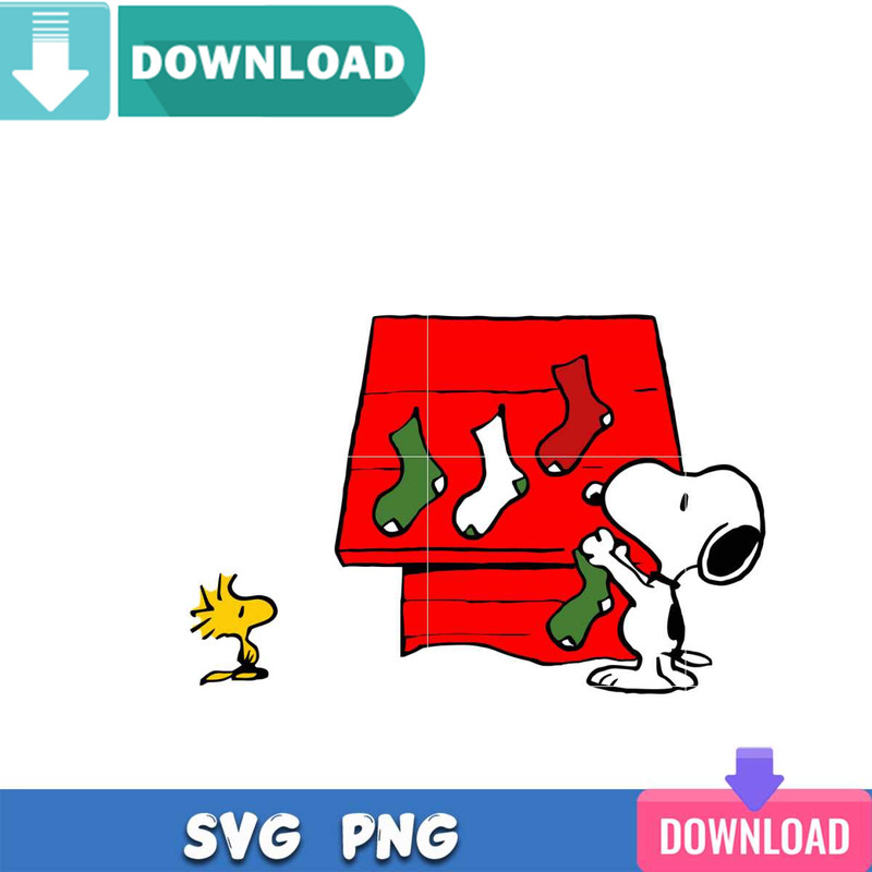 Snoopy Retro Christmas SVG Best Files For Cricut Design.jpg