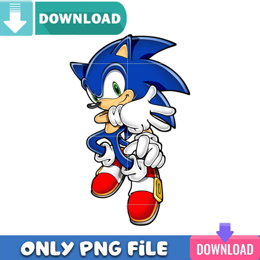 Sonic Blue Faster Png Best Files Design Download.jpg