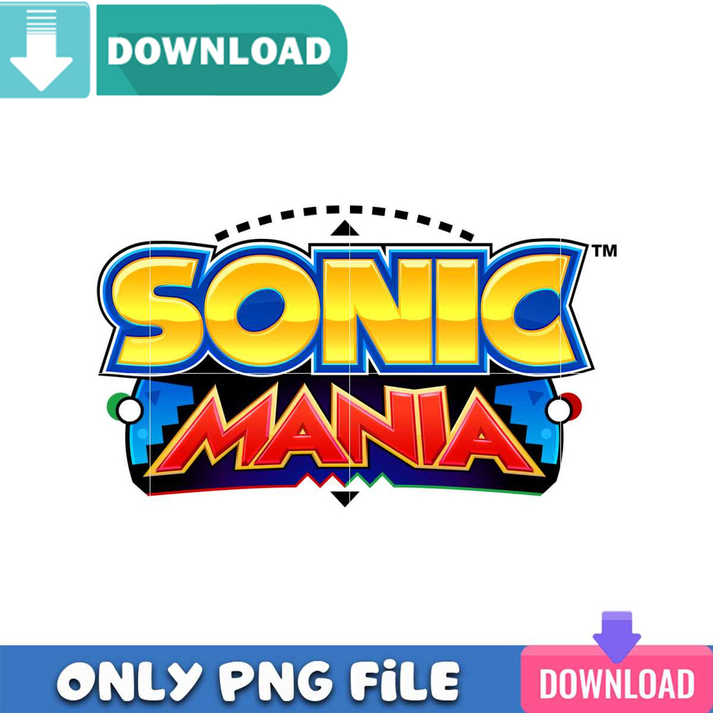 Sonic Mania PNG Perfect Sublimation Design Download.jpg