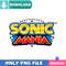 Sonic Mania PNG Perfect Sublimation Design Download.jpg