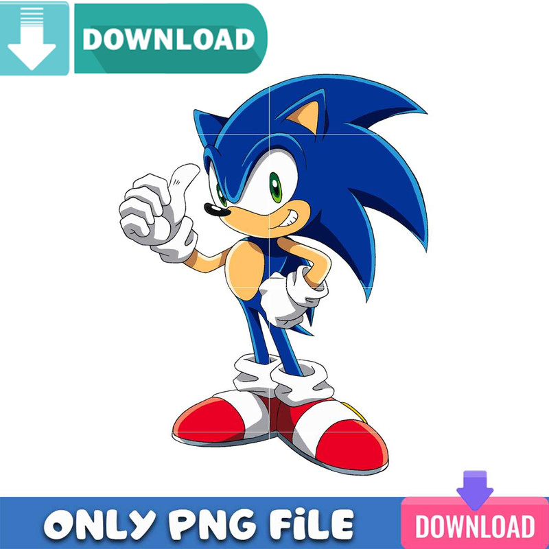 Super Sonic PNG Perfect Sublimation Design Download.jpg