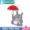 Totoro And Umbrella Funny Png Best Files Design Download.jpg