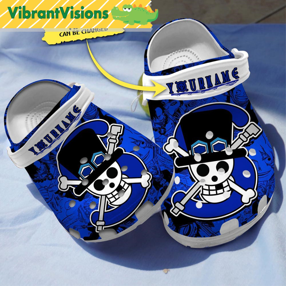 Customized One Piece Skull Crocs - Discover Comfort And Style Clog Shoes With Funny Crocs.jpg